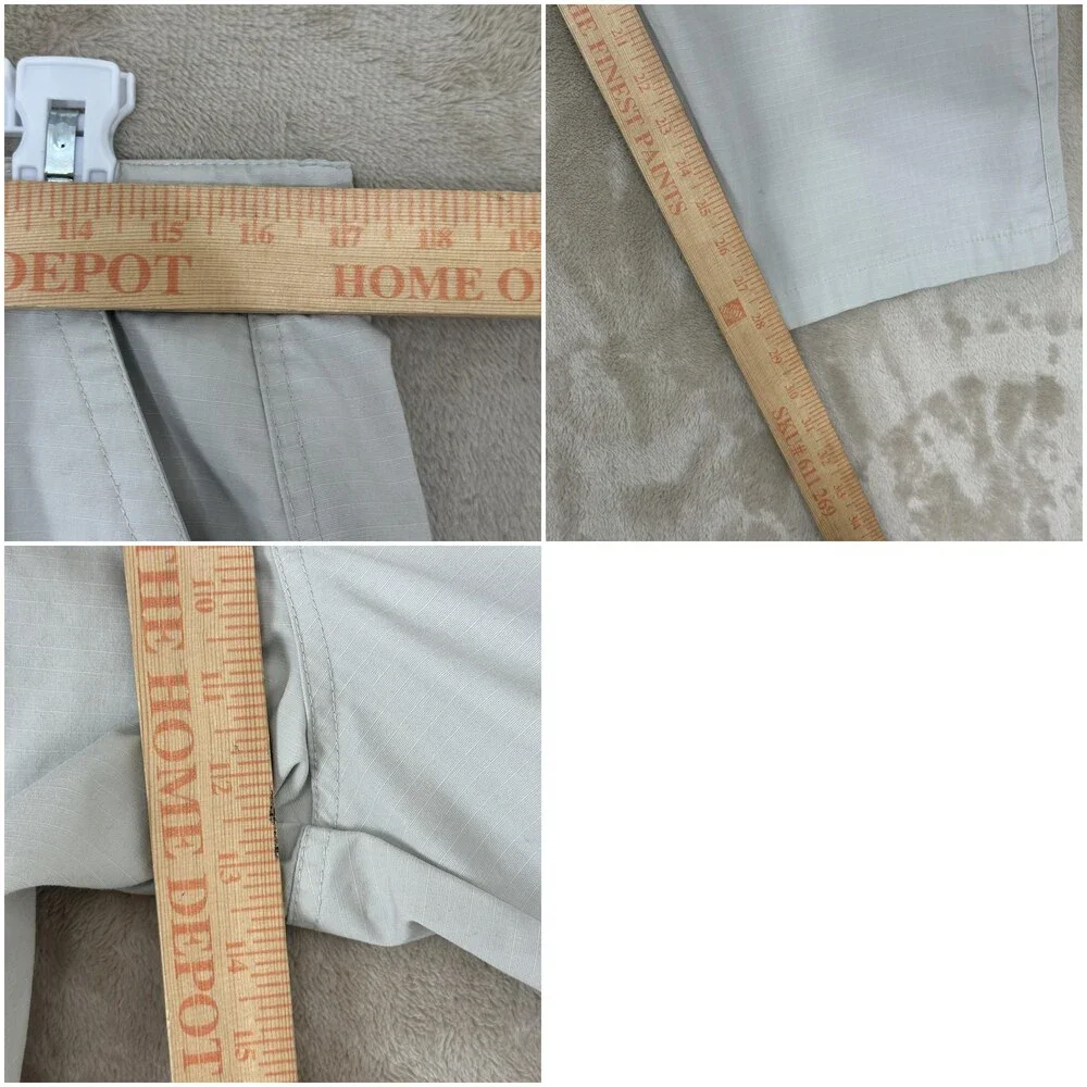 TRU-SPEC Pants Mens 34x30 Beige Cargo Ripstop Tactical Workwear Utility
